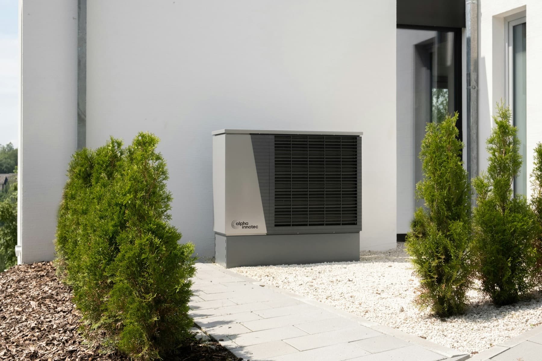 Pompe à chaleur air/eau installée